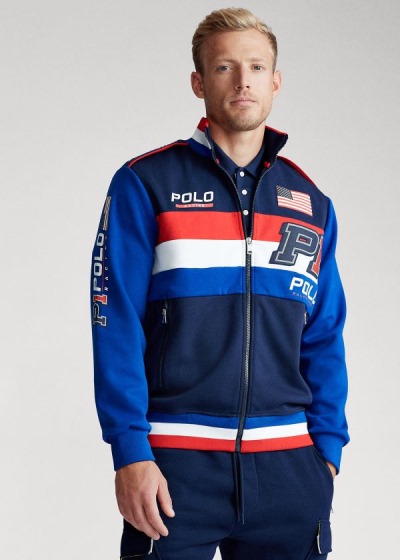 Men's Polo Ralph Lauren Double-Knit Track Jacket | 362485WJL